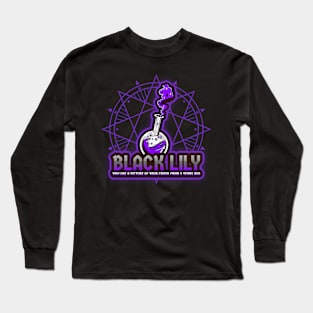 Black Lily Magical Potion Long Sleeve T-Shirt